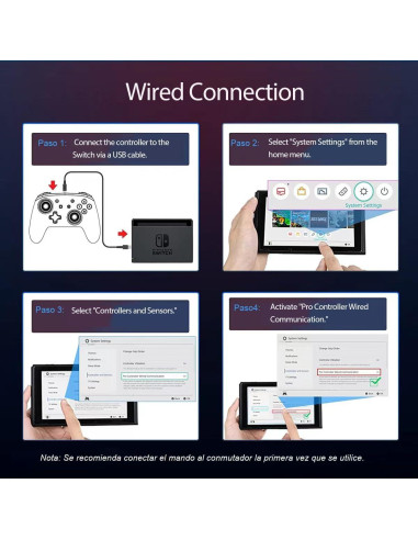 Controlador Inalámbrico SHUTTLECOCK para Switch y PC - Rosa