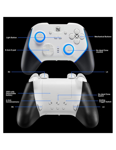 Controlador Pro BINBOKPLAY para Switch y PC Inalámbrico