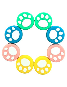 Tapa de Pulgar Silicona 4 Colores para Joy-Con Nintendo Switch