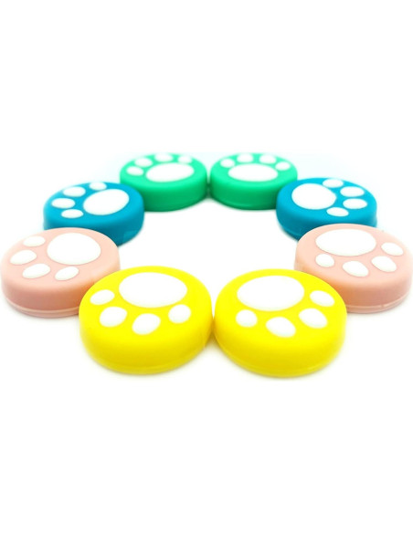 Tapa de Pulgar Silicona 4 Colores para Joy-Con Nintendo Switch