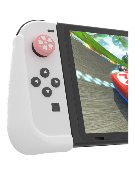 Agarre y tapas de pulgar MystiForge para Nintendo Switch