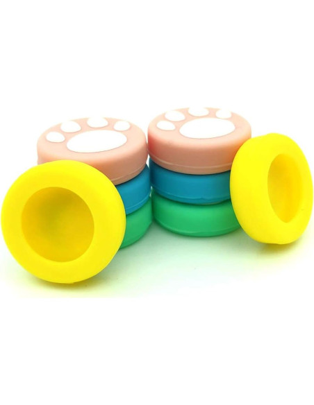Tapa de Pulgar Silicona 4 Colores para Joy-Con Nintendo Switch
