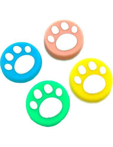 Tapa de Pulgar Silicona 4 Colores para Joy-Con Nintendo Switch