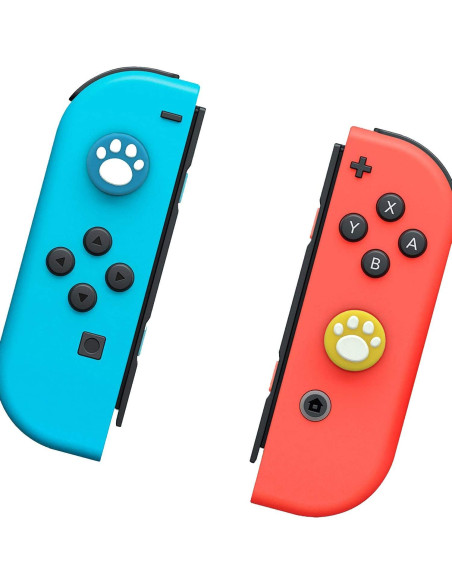 Tapa de Pulgar Silicona 4 Colores para Joy-Con Nintendo Switch