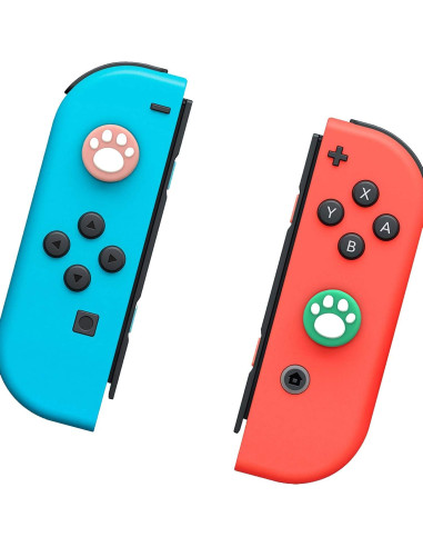 Tapa de Pulgar Silicona 4 Colores para Joy-Con Nintendo Switch