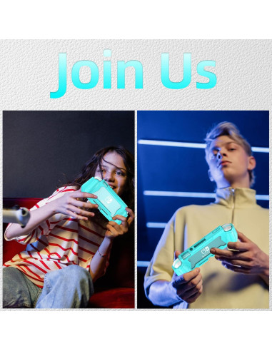 Funda Protectora Feerne para Nintendo Switch Lite Turquesa