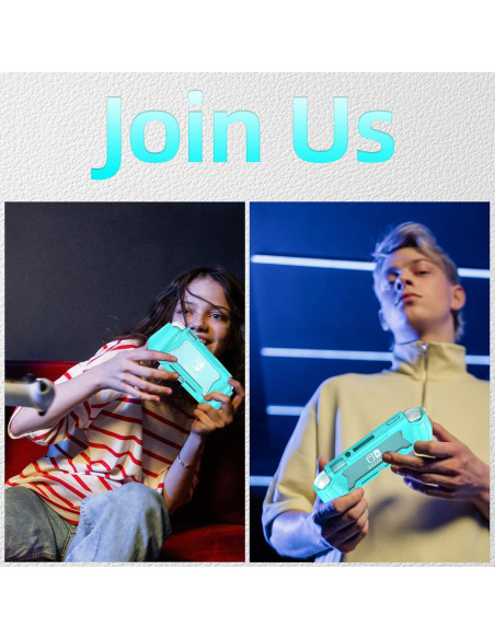 Funda Protectora Feerne para Nintendo Switch Lite Turquesa