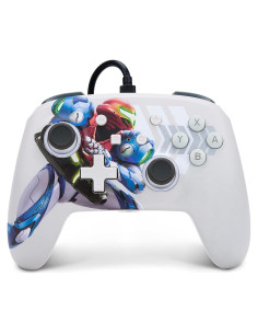 Controlador con cable PowerA para Nintendo Switch Metroid Dread