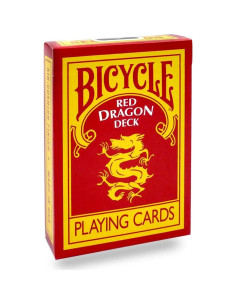 Baraja de Póker Dragón Roja Bicicleta - Edición Limitada 2