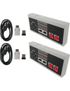 Controlador Inalámbrico Hevituwhe para NES Clásica 2.4GHz 2