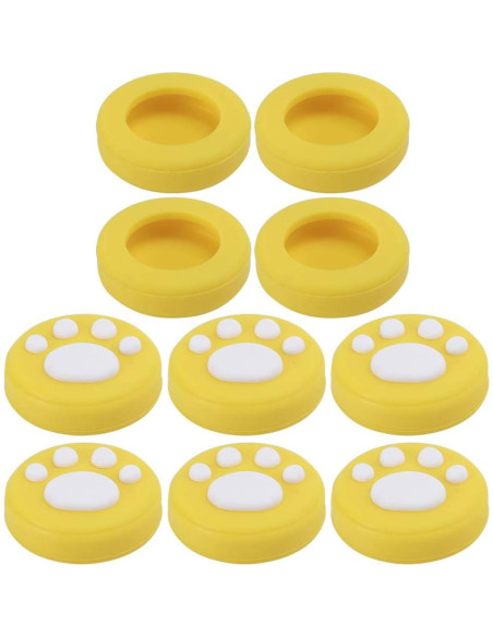 10 Piezas Agarre de Pulgar Silicona para Switch Byged