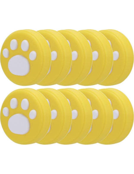 10 Piezas Agarre de Pulgar Silicona para Switch Byged