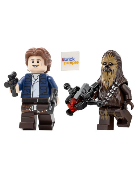 LEGO Star Wars Minifiguras Han Solo y Chewbacca 75159