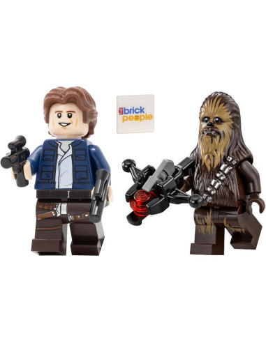 LEGO Star Wars Minifiguras Han Solo y Chewbacca 75159