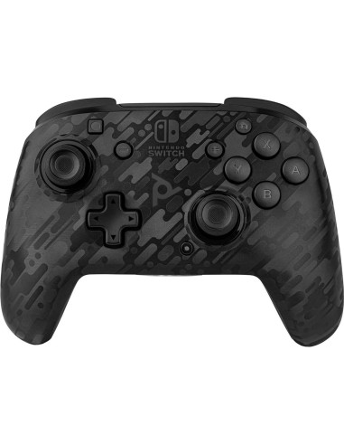 Controlador Inalámbrico PDP Gaming Faceoff Deluxe Camuflaje Negro