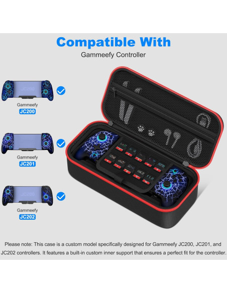 Controlador Gammeefy JC202 + Estuche de Viaje Personalizado