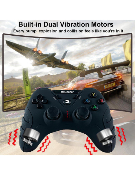 Controlador Inalámbrico DuLingKer PS3 y PC con Vibración