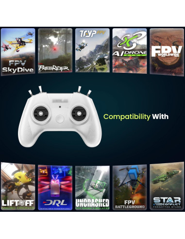 Controlador Remoto STARDRONE S8 para Simulador de Drones FPV