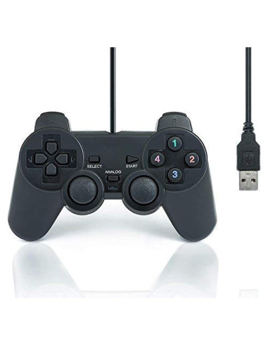 Controlador de Juego USB QUMOX L220U 10 Botones PC