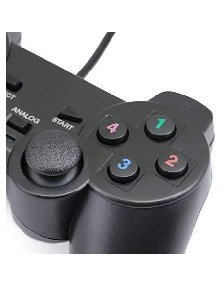 Controlador de Juego USB QUMOX L220U 10 Botones PC