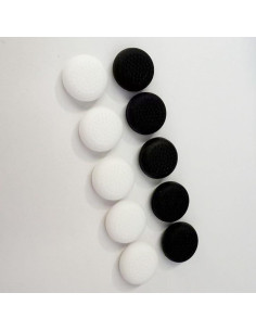 Tapa de Joystick VIESUP para Quest 1 y 2 - 10 Piezas (5 Negro + 5 Blanco) 2