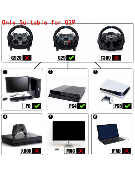 Freno de Mano USB CNRAQR para PS4/PS5 y PC 16-Bit