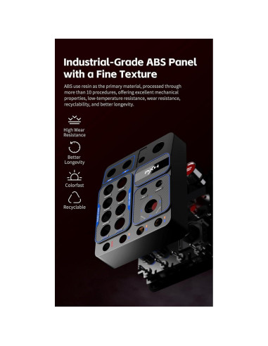 Caja de Botones de Carreras PXN CB1 30 Botones RGB PC