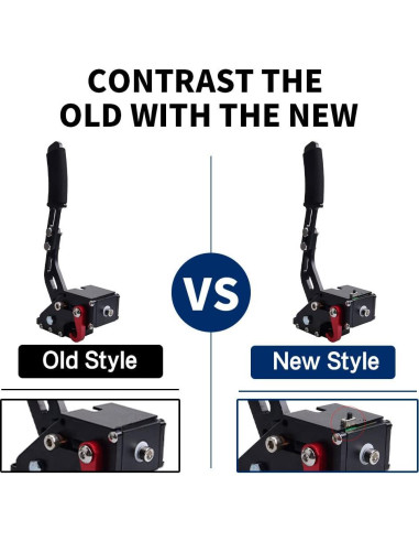 Freno de Mano USB CNRAQR para PS4/PS5 y PC 16-Bit