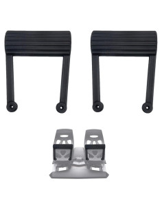 Reposapiés Mejorados XINGBIRDS para Pedales Thrustmaster TFRP