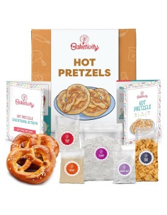 Kit de Hacer Pretzels Baketivity - Set de Cocina para Niños 6+ Años