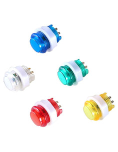 Botones LED Arcade 24mm EG STARTS para Joystick 5V