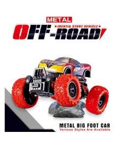 Coche de Retroceso Chilartalent Rojo 16x10x9 cm para Niños 2