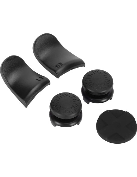 5 en 1 Agarre de Pulgar GOWENIC para Controlador Negro