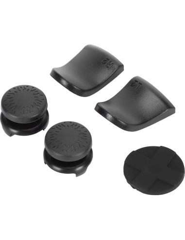 5 en 1 Agarre de Pulgar GOWENIC para Controlador Negro