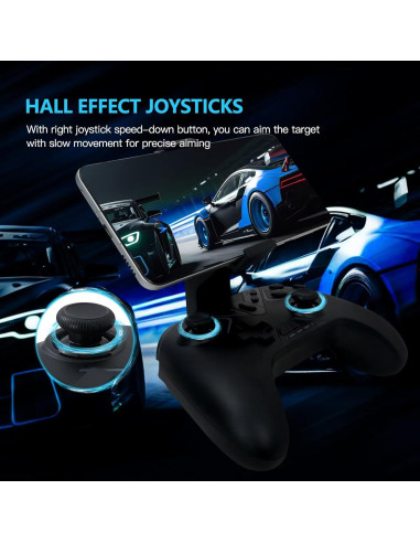 Controlador Bluetooth YYU Inalámbrico para PC y Móviles