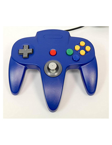 Controlador USB N64 Azul Mars Devices para PC y Mac