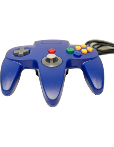 Controlador USB N64 Azul Mars Devices para PC y Mac