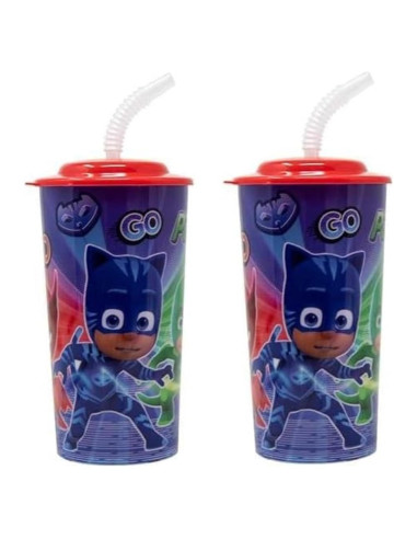 Vasos Deportivos PJ Masks Zak Designs 473 ml - Set de 2