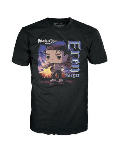 Camiseta Funko Pop! Ataque de los Titanes Eren - XS