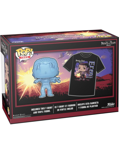 Camiseta Funko Pop! Ataque de los Titanes Eren - XS