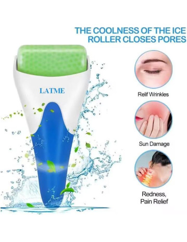 Rodillo de Hielo LATME para Cara y Ojos - Alivio de Hinchazón