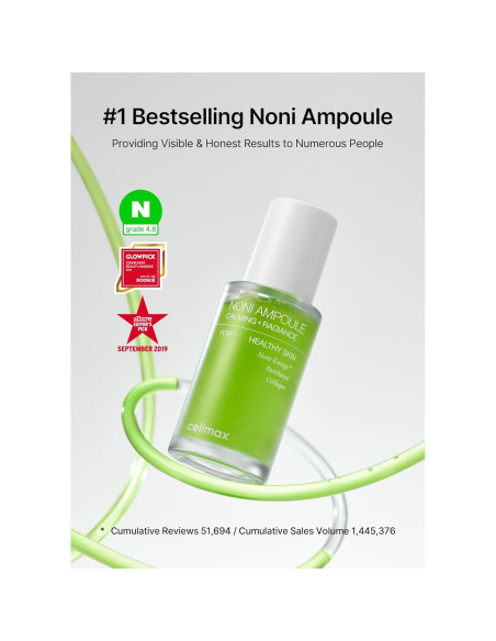 Ampolla Energía Noni Celimax 50ml Hidratante y Calmante