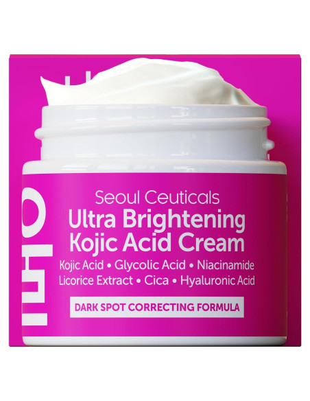 Crema Aclaradora SeoulCeuticals 56.7g - Ácido Kójico + Glicólico