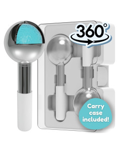 Esferas de Hielo Eli con Amor - Rodillo Facial 2X - Blanco