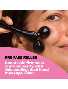 Rodillo Facial BABE ORIGINAL Doble Cabeza Zinc 14.7x5.6cm 2