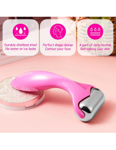 Rodillo de Hielo Facial Running Man BFGLUS-01 360 Acero Inoxidable 2