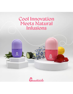 Rodillo de Hielo Beautisicle - Paquete de 2 Rodillos Faciales 2