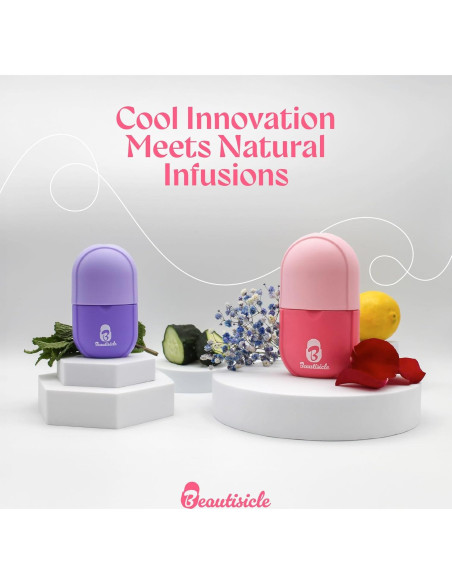 Rodillo de Hielo Beautisicle - Paquete de 2 Rodillos Faciales Rodillo de Hielo Beautisicle - Paquete de 2 Rodillos Faciales