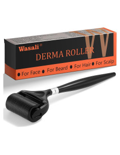 Rodillo Derma Wasali 0,3mm para Cara, Cabello y Barba