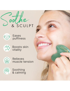 Gua Sha Facial de Jade Beauty by Earth - Masaje y Esculpido 2